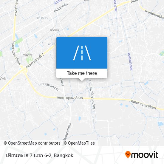 เทียนทะเล 7 แยก 6-2 map
