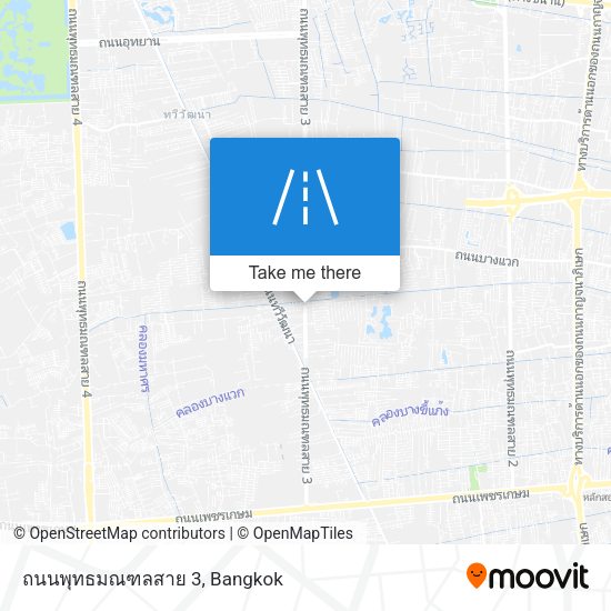 ถนนพุทธมณฑลสาย 3 map