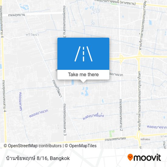 บ้านชัยพฤกษ์ 8/16 map
