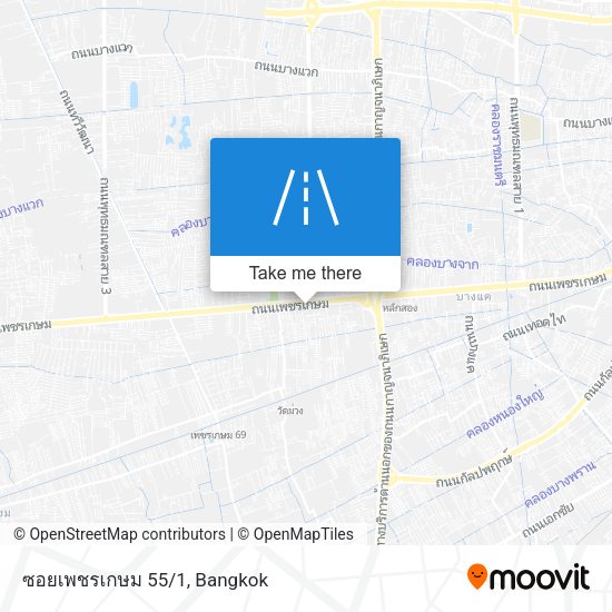 ซอยเพชรเกษม 55/1 map
