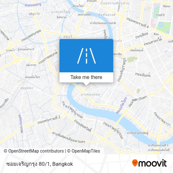 ซอยเจริญกรุง 80/1 map