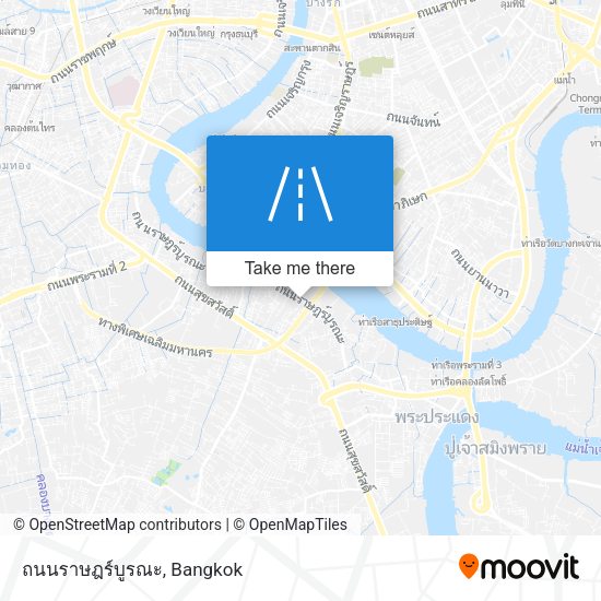 ถนนราษฎร์บูรณะ map