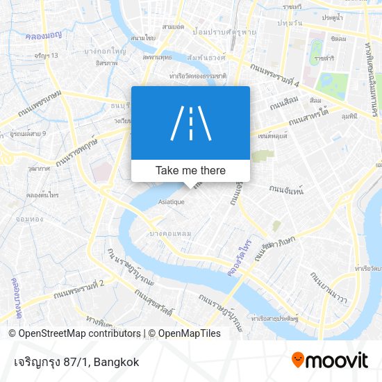 เจริญกรุง 87/1 map