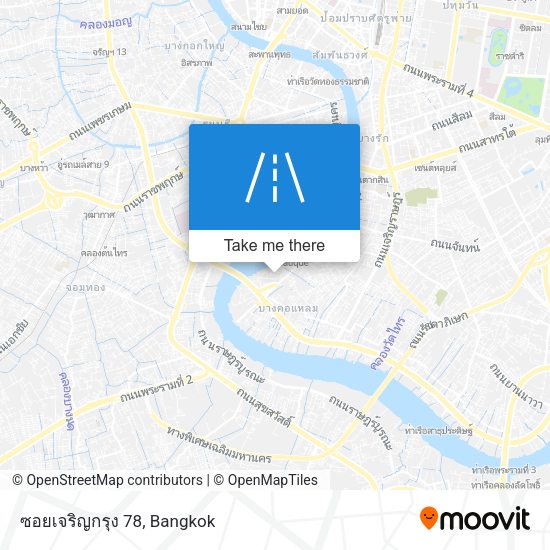 ซอยเจริญกรุง 78 map