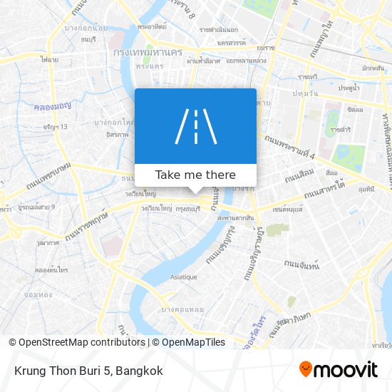 Krung Thon Buri 5 map