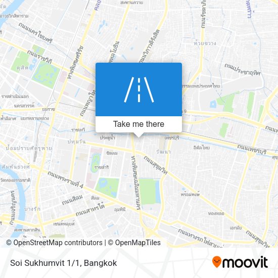 Soi Sukhumvit 1/1 map