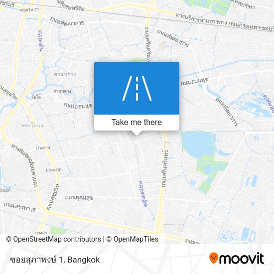 ซอยสุภาพงษ์ 1 map