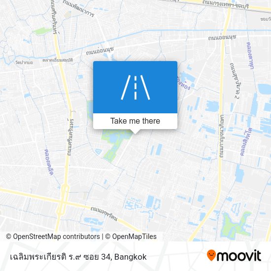 เฉลิมพระเกียรติ ร.๙ ซอย 34 map