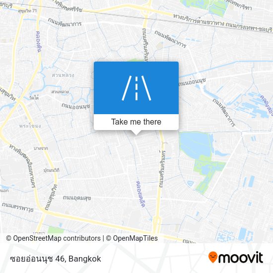 ซอยอ่อนนุช 46 map
