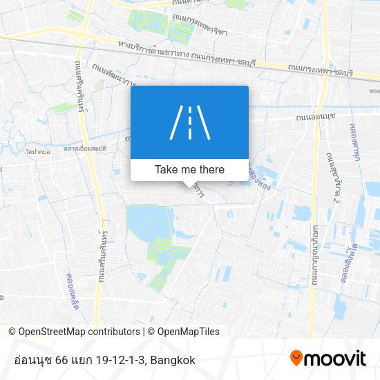 อ่อนนุช 66 แยก 19-12-1-3 map