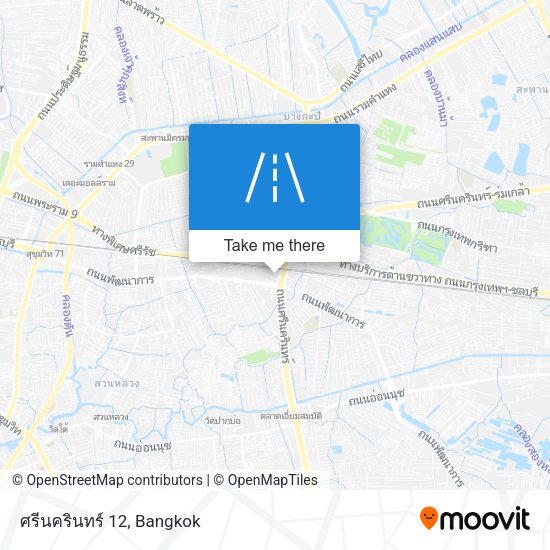 ศรีนครินทร์ 12 map