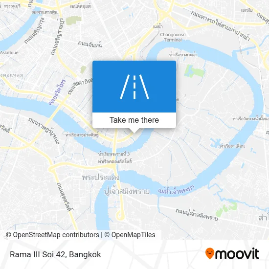 Rama III Soi 42 map