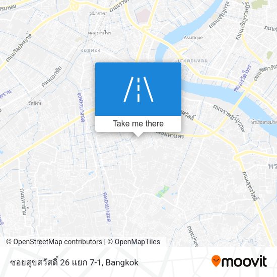 ซอยสุขสวัสดิ์ 26 แยก 7-1 map