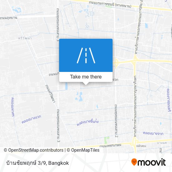 บ้านชัยพฤกษ์ 3/9 map