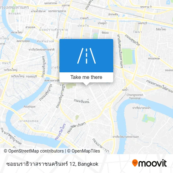 ซอยนราธิวาสราชนครินทร์ 12 map