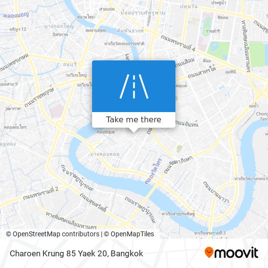 Charoen Krung 85 Yaek 20 map