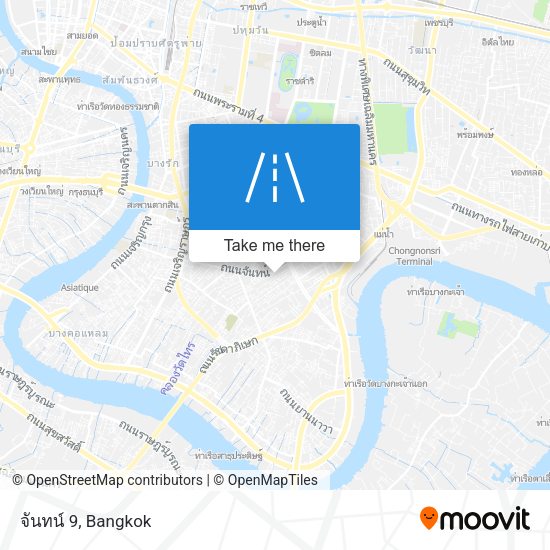 จันทน์ 9 map