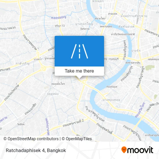 Ratchadaphisek 4 map