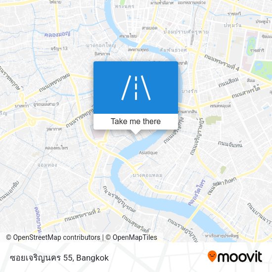 ซอยเจริญนคร 55 map