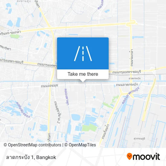 ลาดกระบัง 1 map