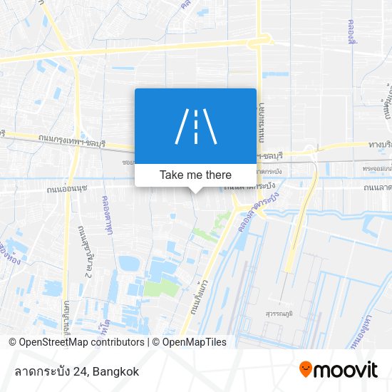 ลาดกระบัง 24 map
