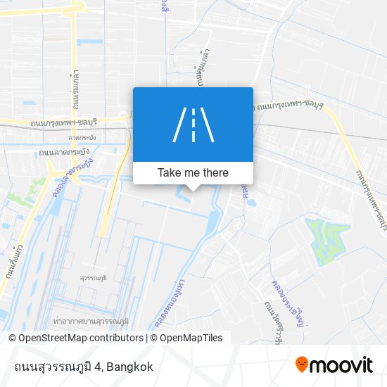 ถนนสุวรรณภูมิ 4 map