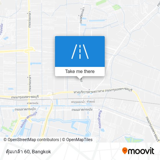 คุ้มเกล้า 60 map