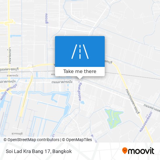 Soi Lad Kra Bang 17 map