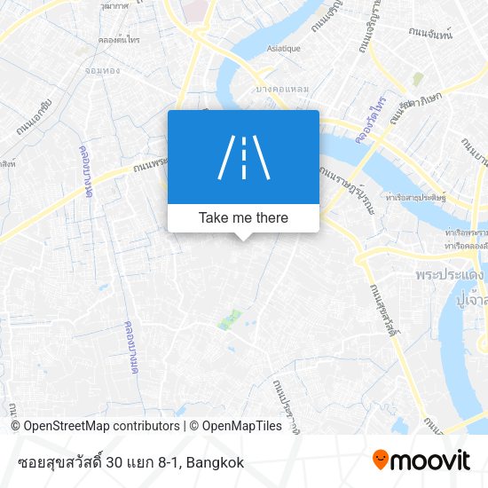 ซอยสุขสวัสดิ์ 30 แยก 8-1 map