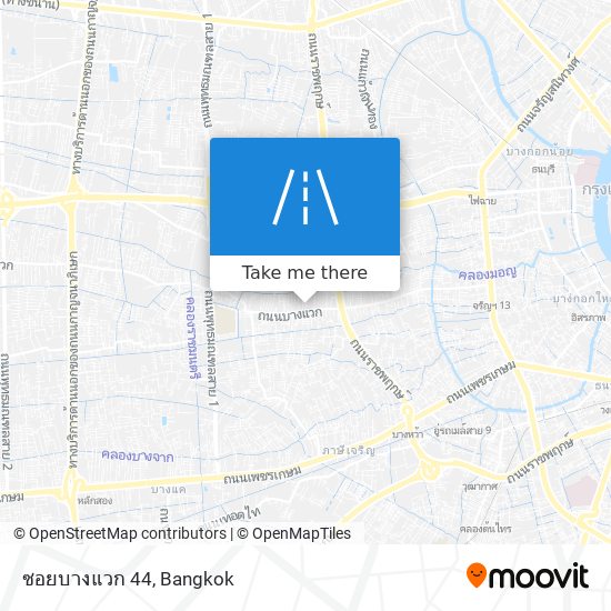 ซอยบางแวก 44 map