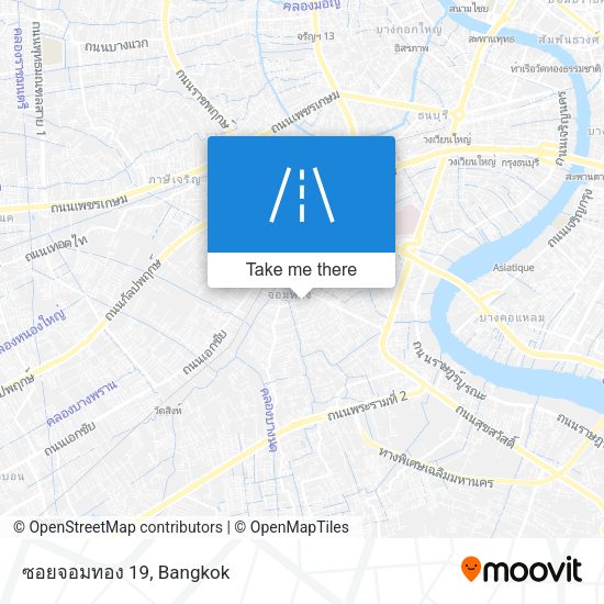 ซอยจอมทอง 19 map