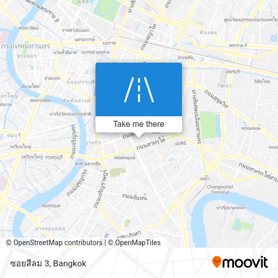 ซอยสีลม 3 map