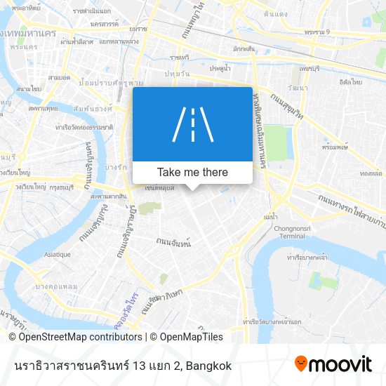 นราธิวาสราชนครินทร์ 13 แยก 2 map