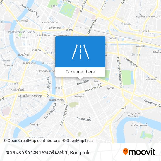 ซอยนราธิวาสราชนครินทร์ 1 map