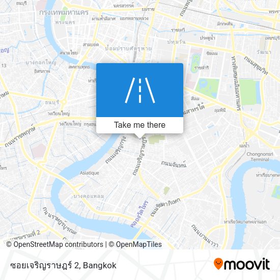 ซอยเจริญราษฎร์ 2 map