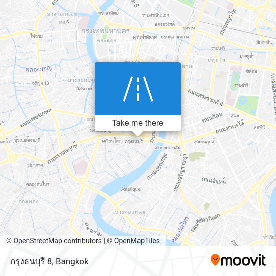 กรุงธนบุรี 8 map