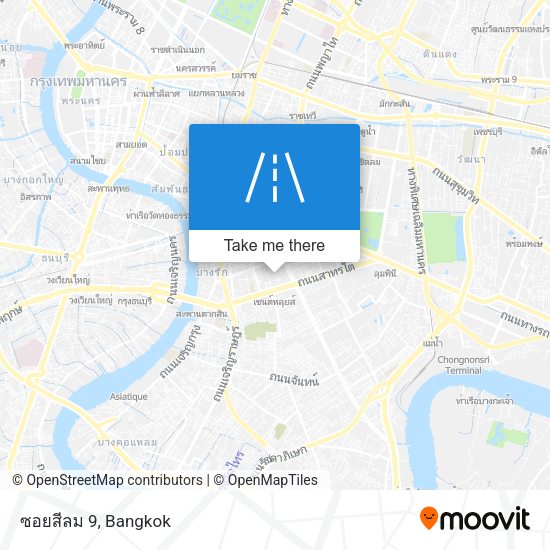 ซอยสีลม 9 map