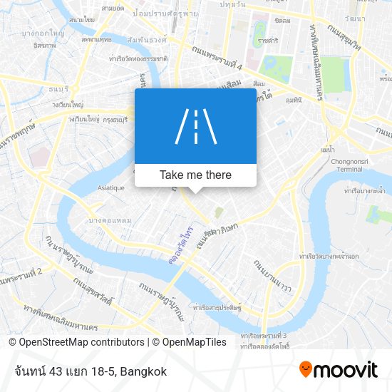จันทน์ 43 แยก 18-5 map