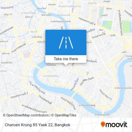 Charoen Krung 85 Yaek 22 map