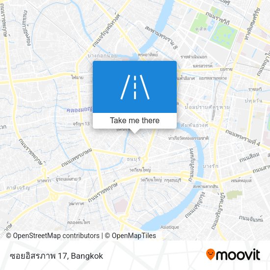 ซอยอิสรภาพ 17 map