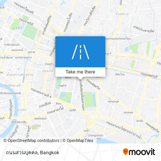 ถนนส่วนบุคคล map