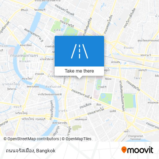 ถนนจรัสเมือง map