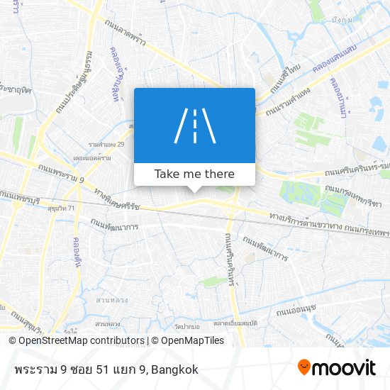 พระราม 9 ซอย 51 แยก 9 map