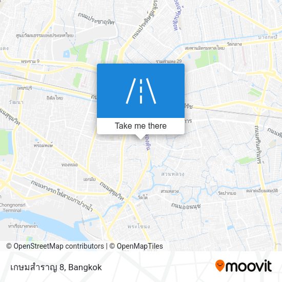 เกษมสำราญ 8 map