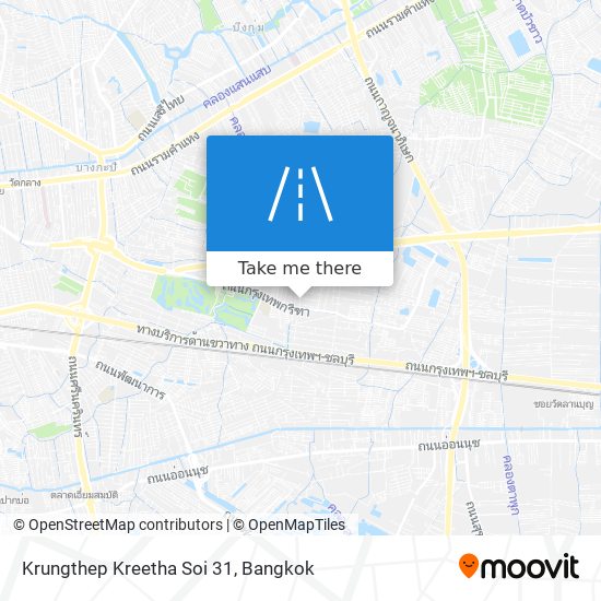 Krungthep Kreetha Soi 31 map