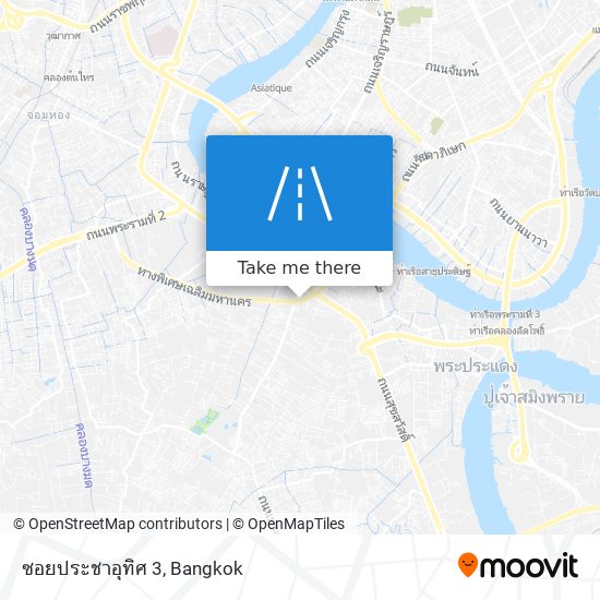 ซอยประชาอุทิศ 3 map