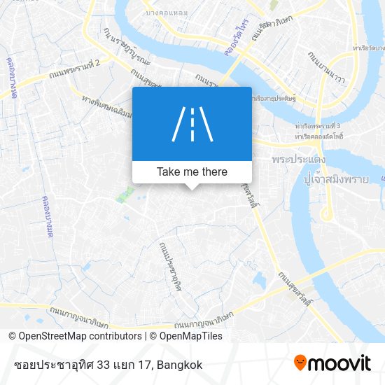 ซอยประชาอุทิศ 33 แยก 17 map