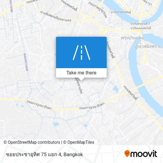 ซอยประชาอุทิศ 75 แยก 4 map