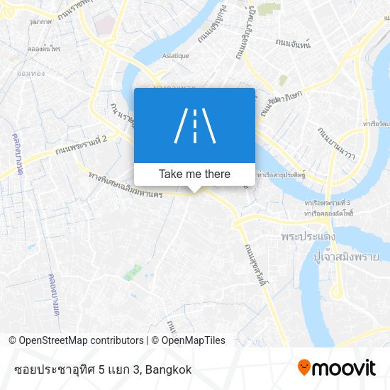 ซอยประชาอุทิศ 5 แยก 3 map