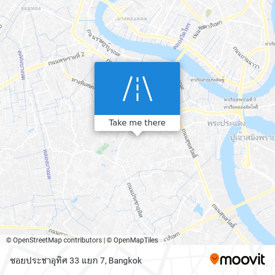 ซอยประชาอุทิศ 33 แยก 7 map